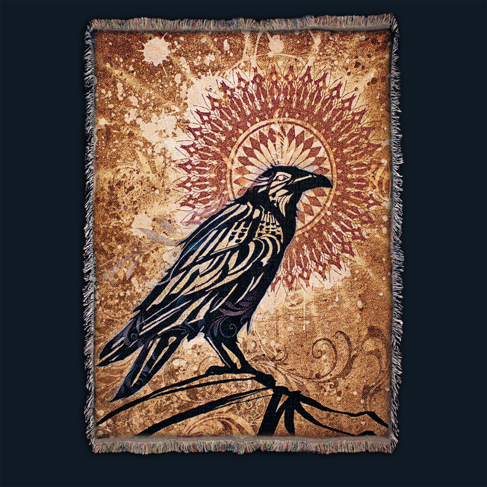 Raven Magic - Woven Blanket