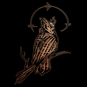Copper Owl Hoodie