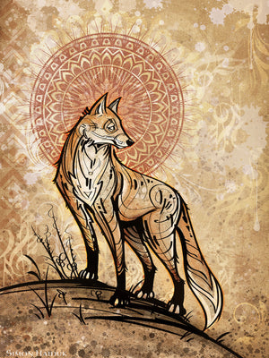 Foxy - Canvas Print