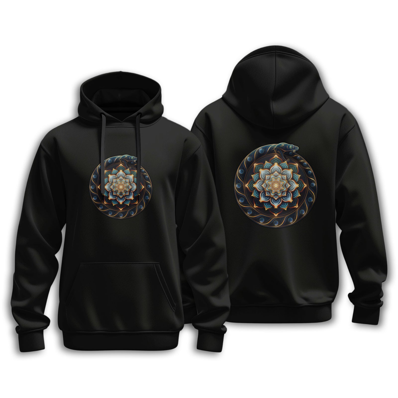 Ouroboros Lotus Hoodie