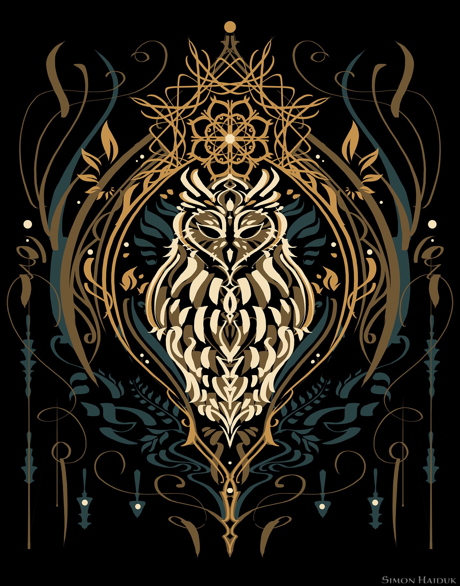 Owl Sigil - Paper Prints