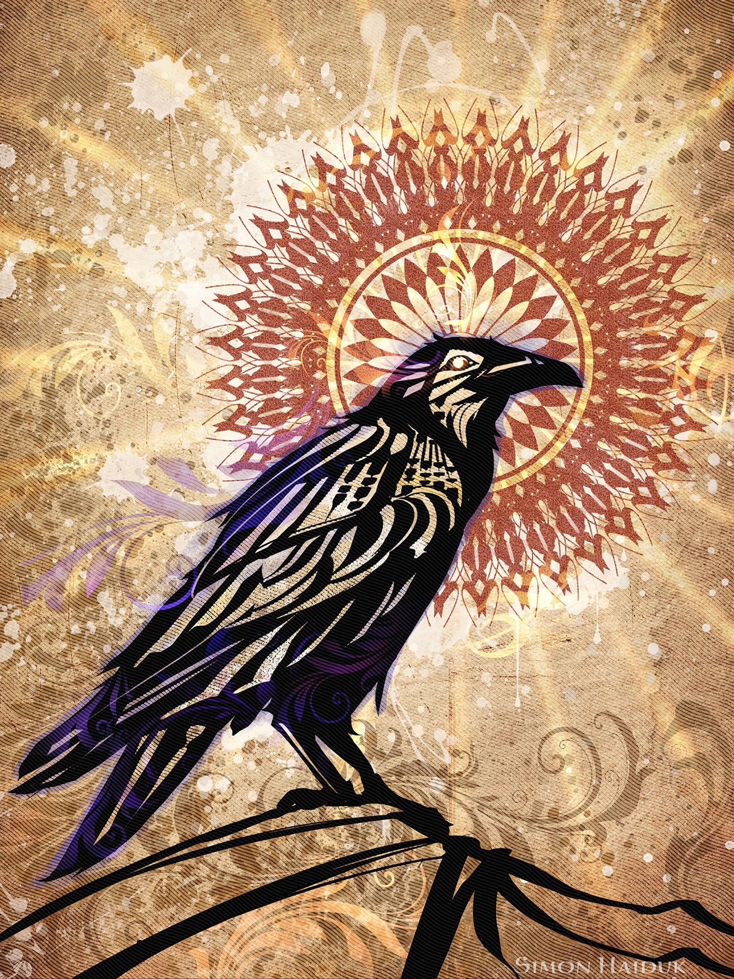 Raven Magic - Canvas Prints
