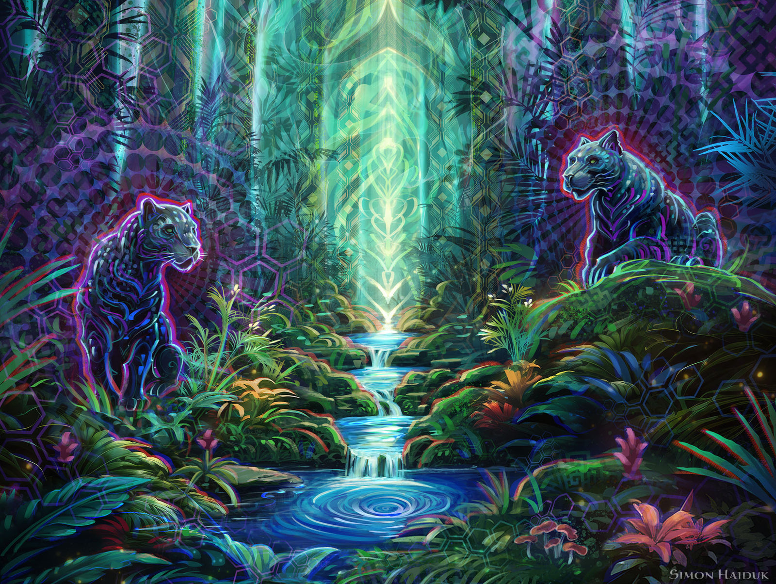 SenSoul Pantera Pool - Canvas Prints