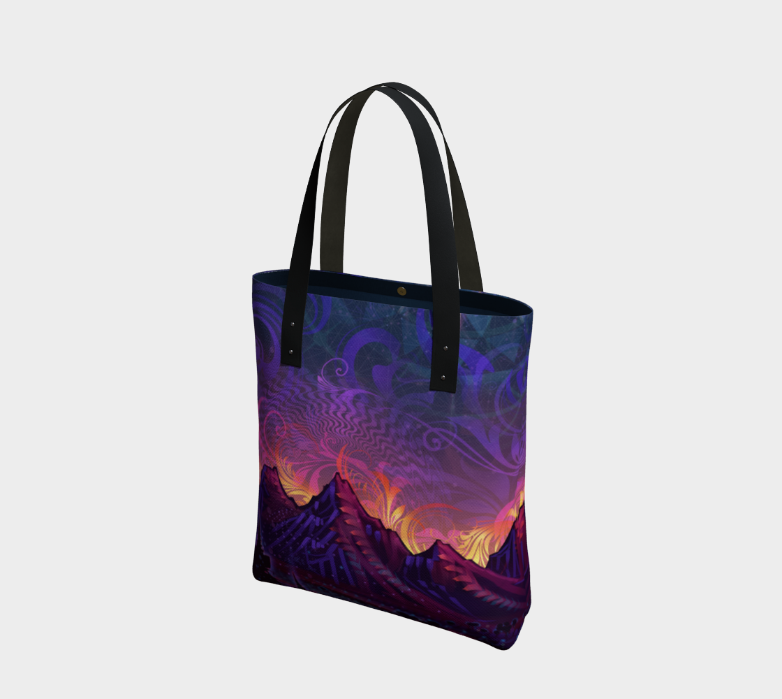 Sky Fire tote bag