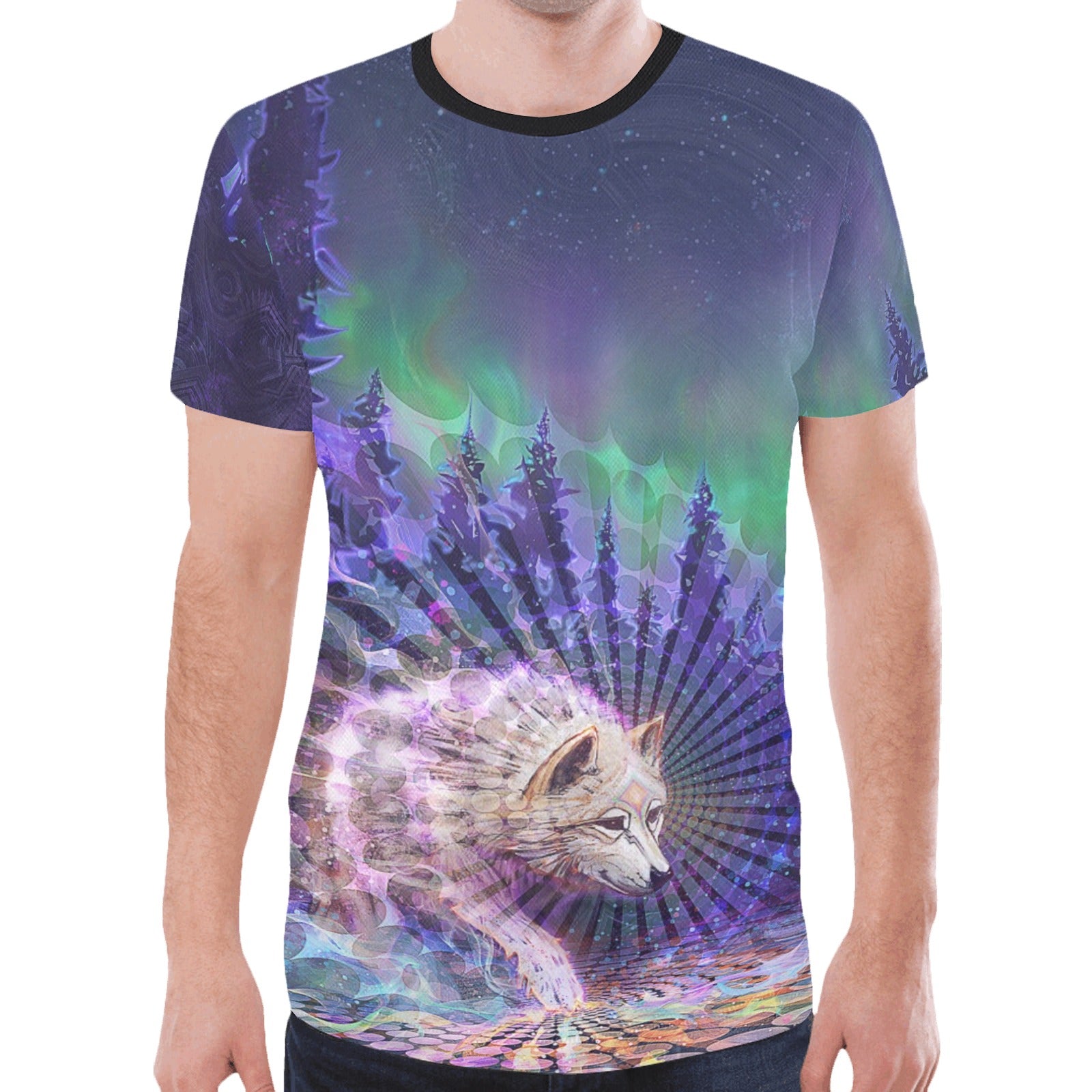 Spirit Wolf T-Shirt AOP