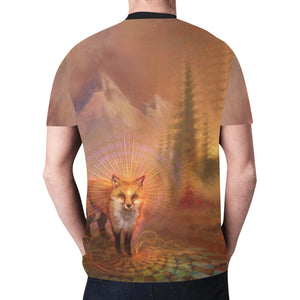 Wise Fox T-Shirt AOP