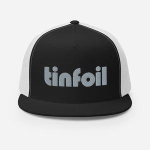 Tinfoil Hat Trucker Flat Bill
