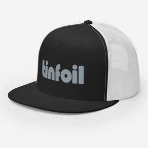 Tinfoil Hat Trucker Flat Bill