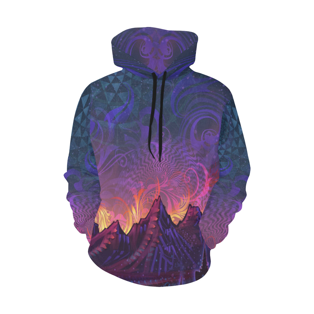 Mycelia Luna Eclipse Hoodie XXXL Mens Sizes AOP