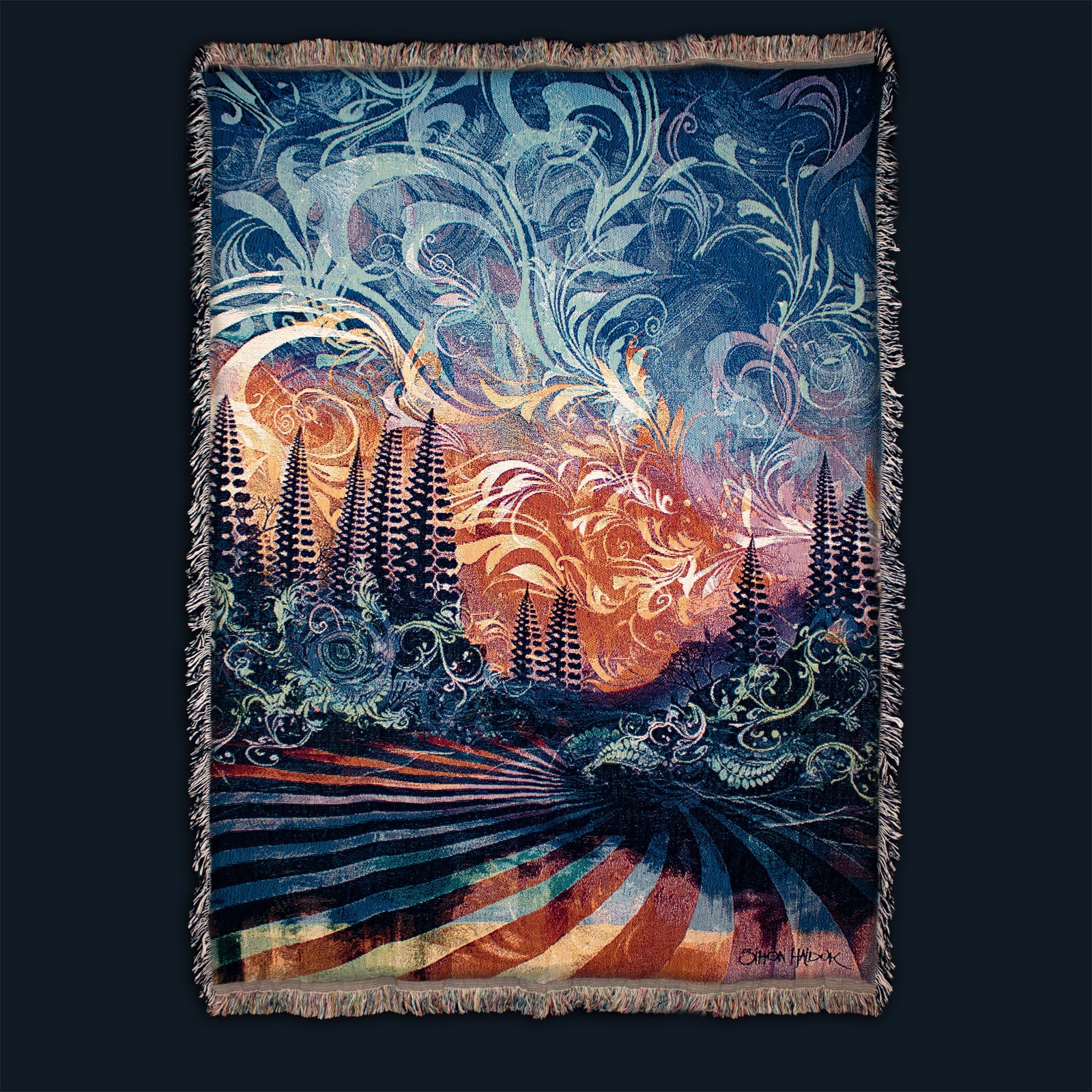 Agostina Sky - Woven Blanket