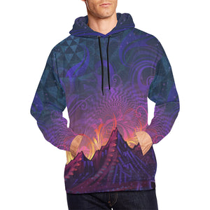 Mycelia Mountains Hoodie AOP