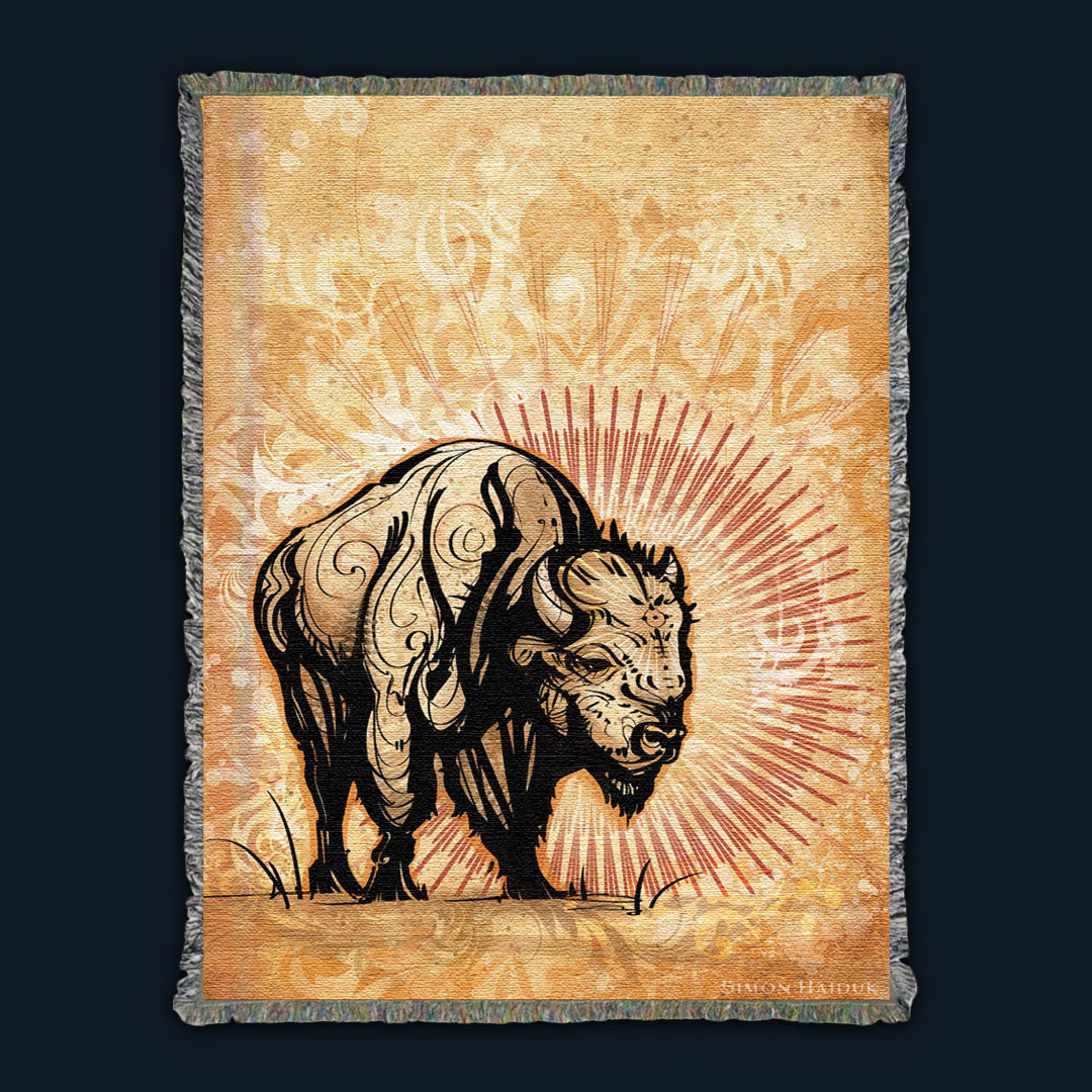 Bahaa Buffalo - Woven Blanket