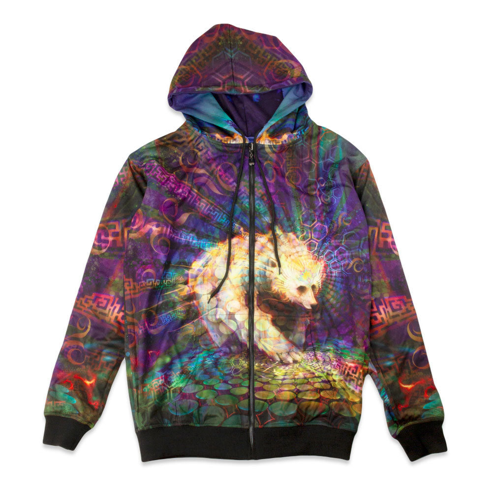 Spirit Bear + Spirit Wolf Reversible Hoodie - Simon Haiduk Art