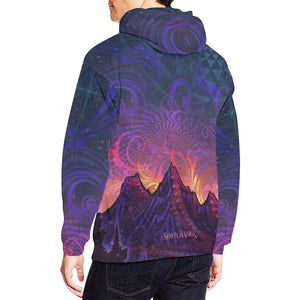 Mycelia Mountains Hoodie AOP