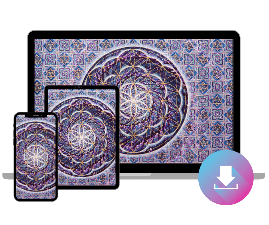 Blossoming Activation - Digital Wallpaper