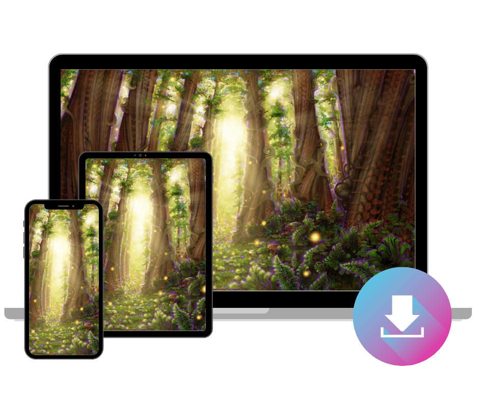 Dream Glade Metta - Digital Wallpaper