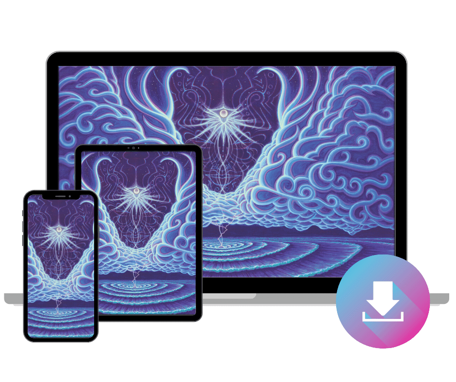 Orquidea Luna - Digital Wallpaper