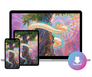 Eden's Dream - Digital Wallpaper