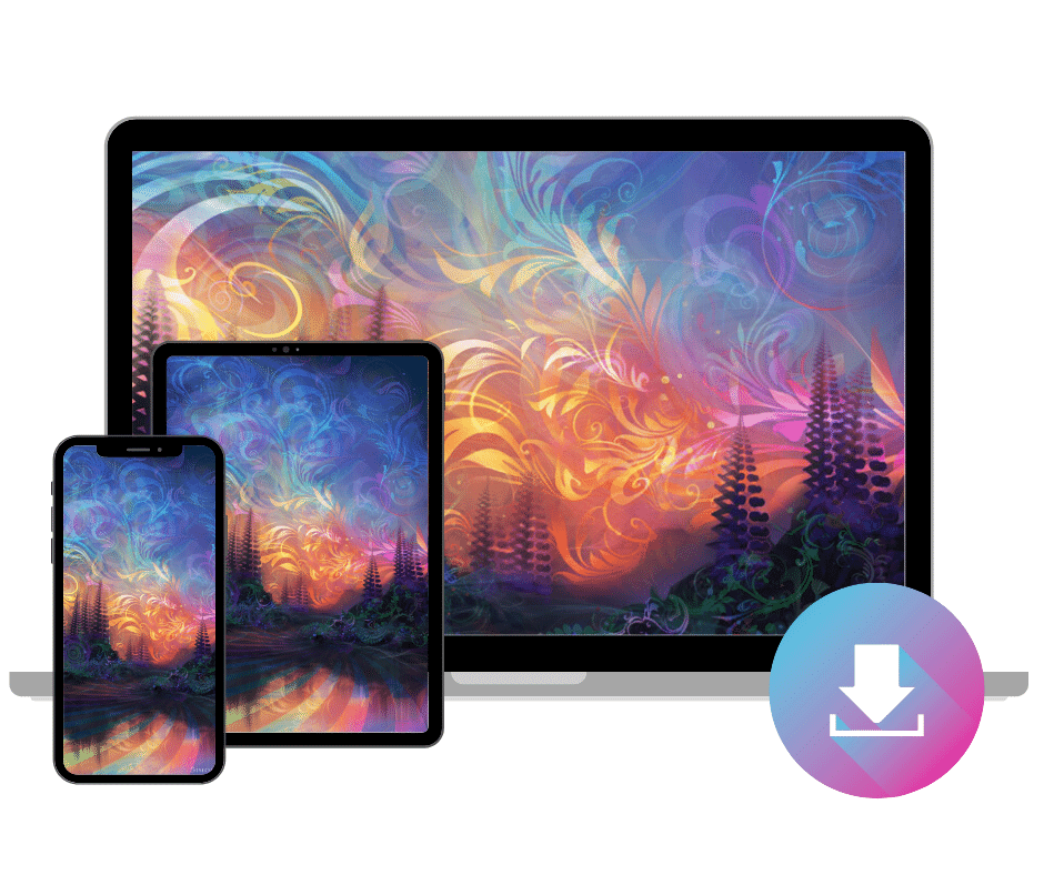 Agostina Sky - Digital Wallpaper