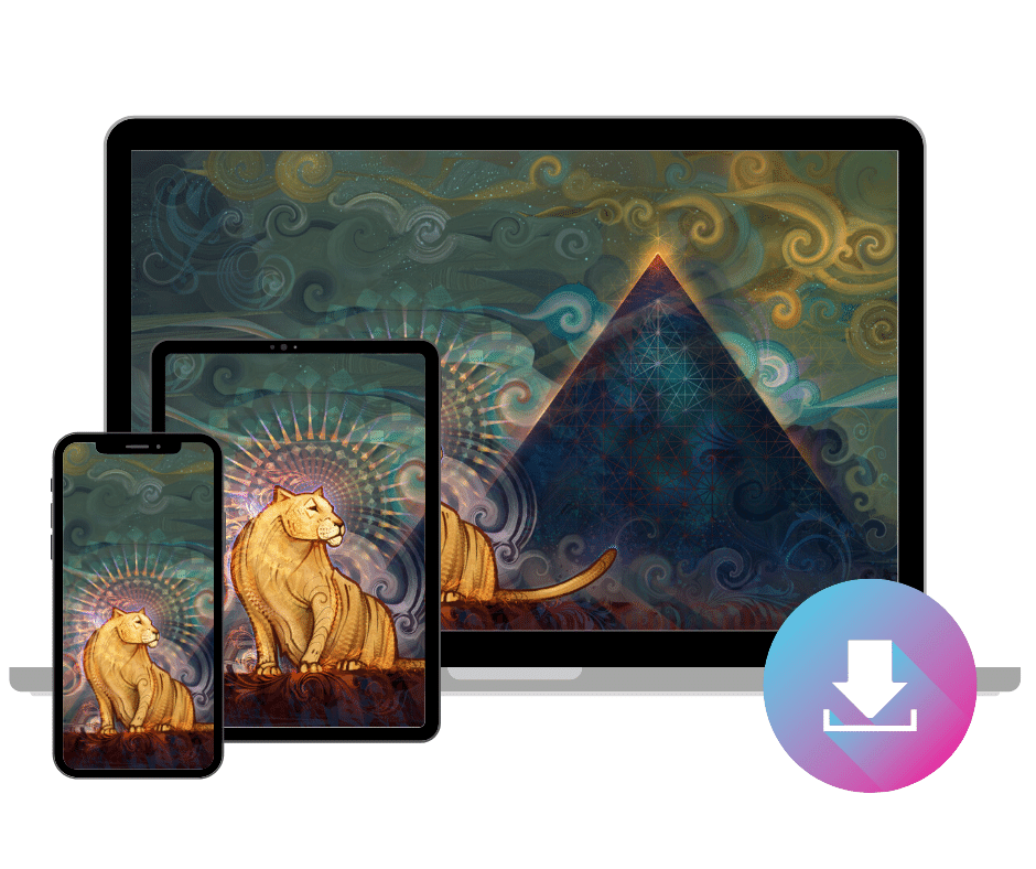 Ancient Pride - Digital Wallpaper