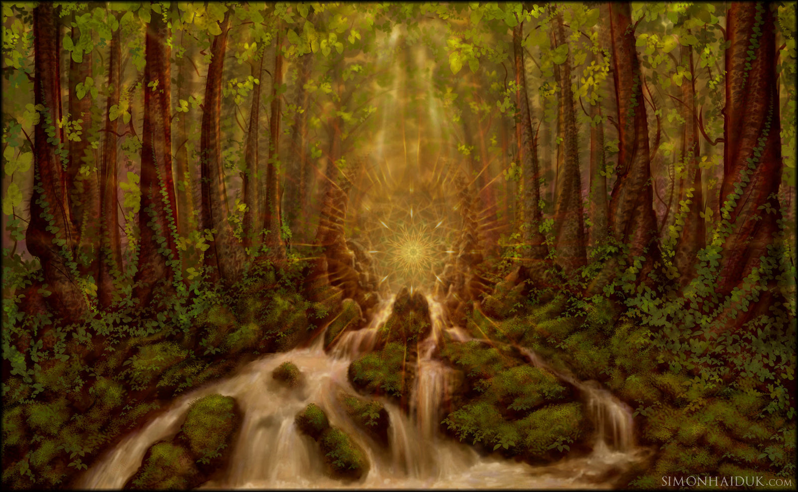 Divine Encounter - Canvas Prints