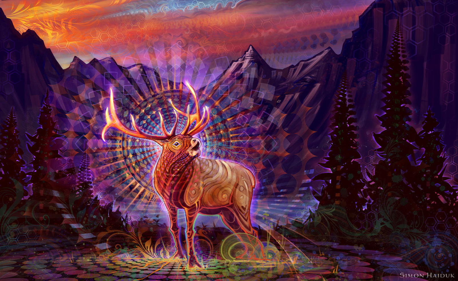 Elk Lake - Canvas Prints