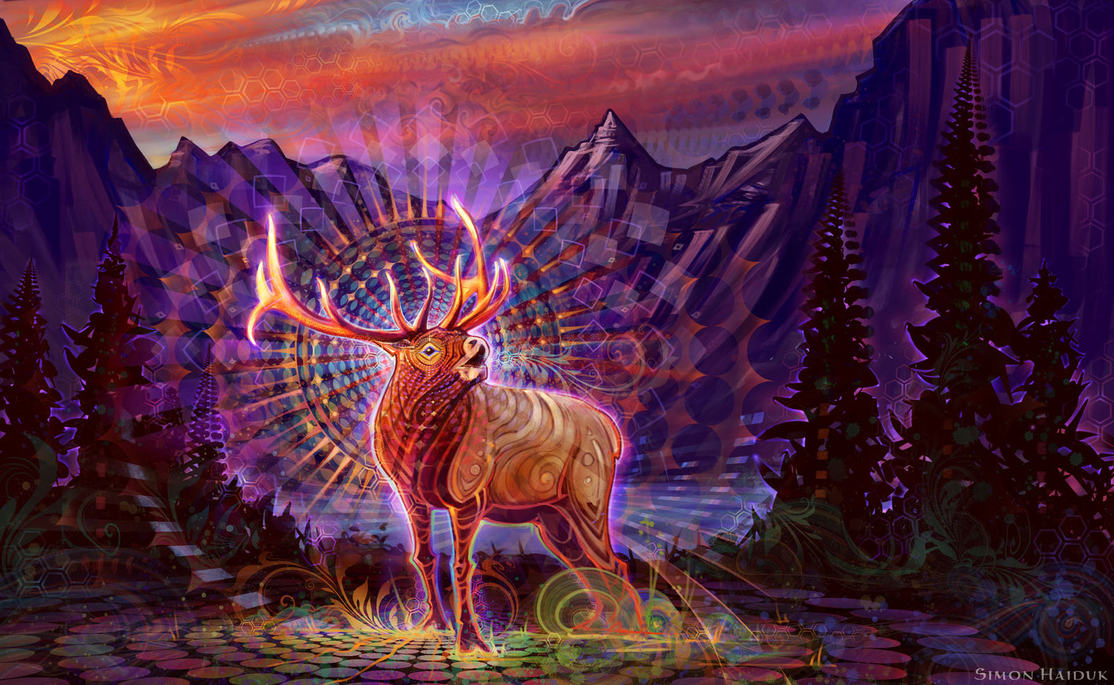 Elk Lake - Paper Prints