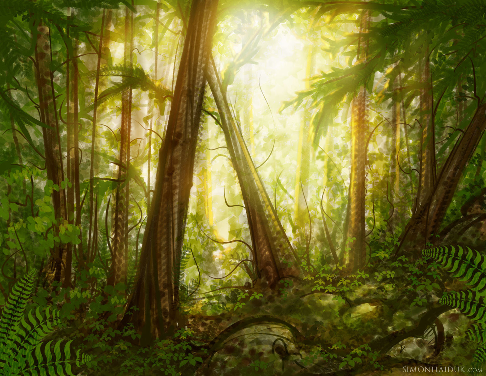 Glowm - Canvas Prints