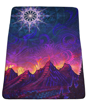 Mycelia Luna - Sherpa Blanket