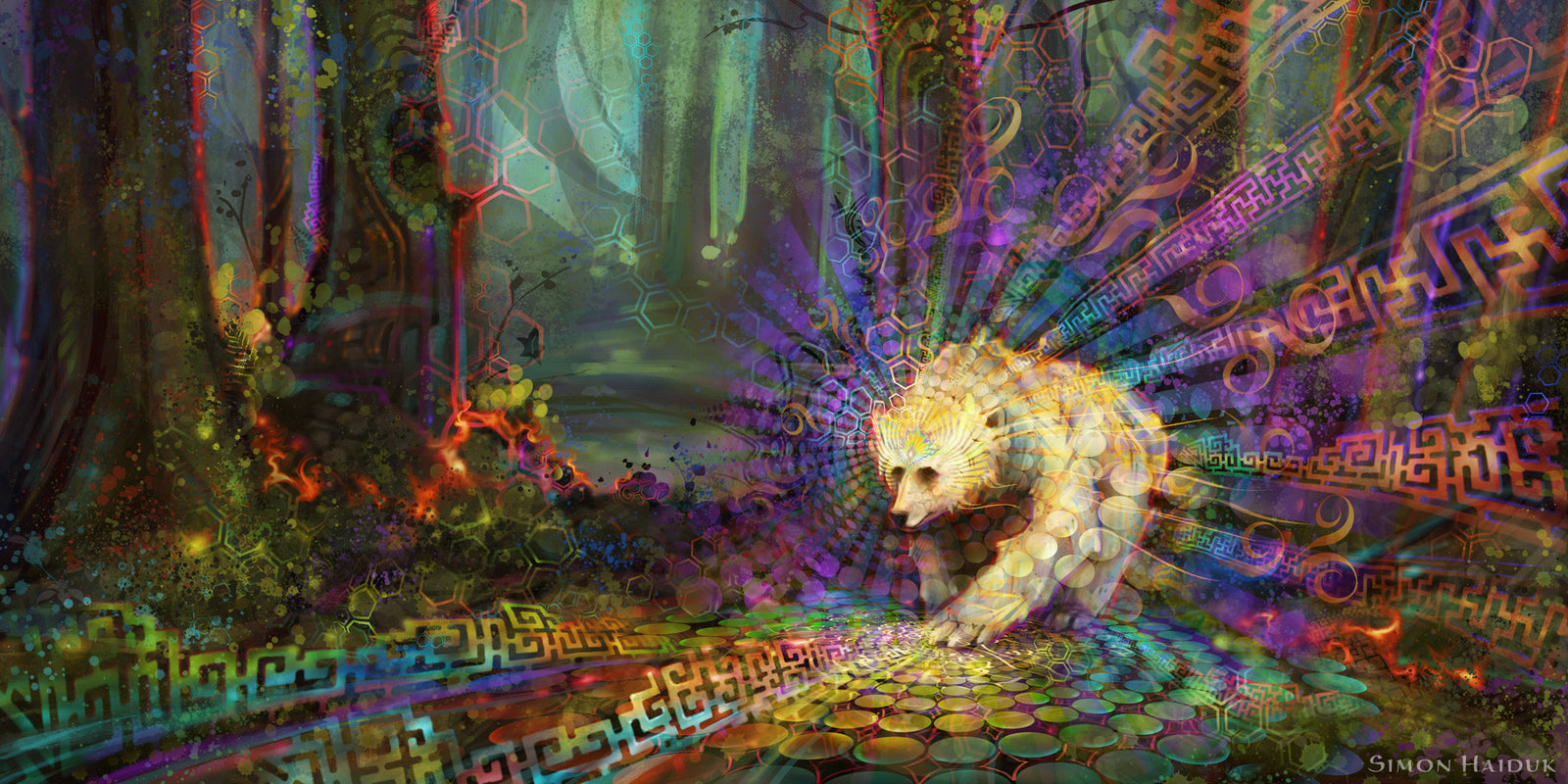 Spirit Bear - Canvas Prints