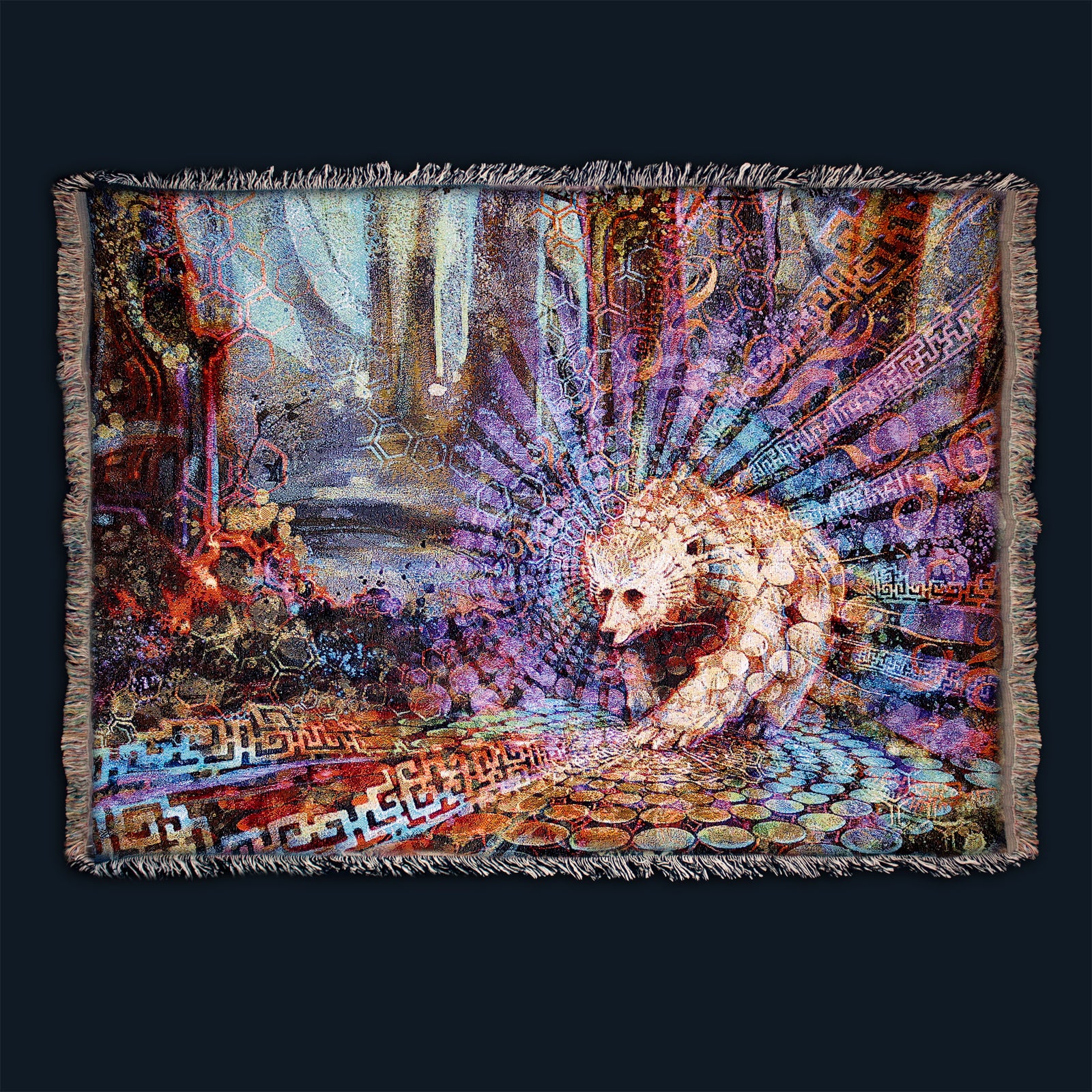 Spirit Bear - Woven Blanket