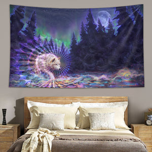 Spirit Wolf Tapestry