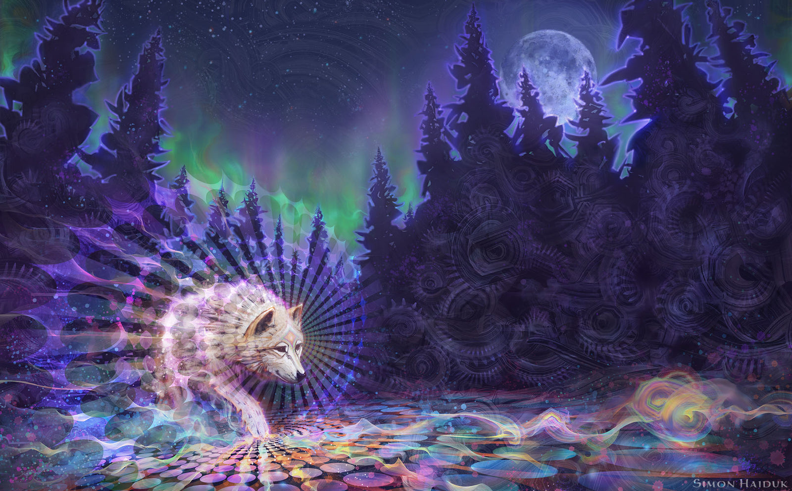 Spirit Wolf - Paper Prints