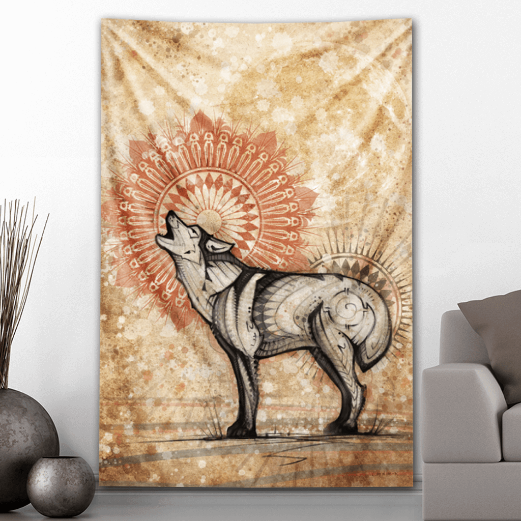 Wolf Totem Tapestry